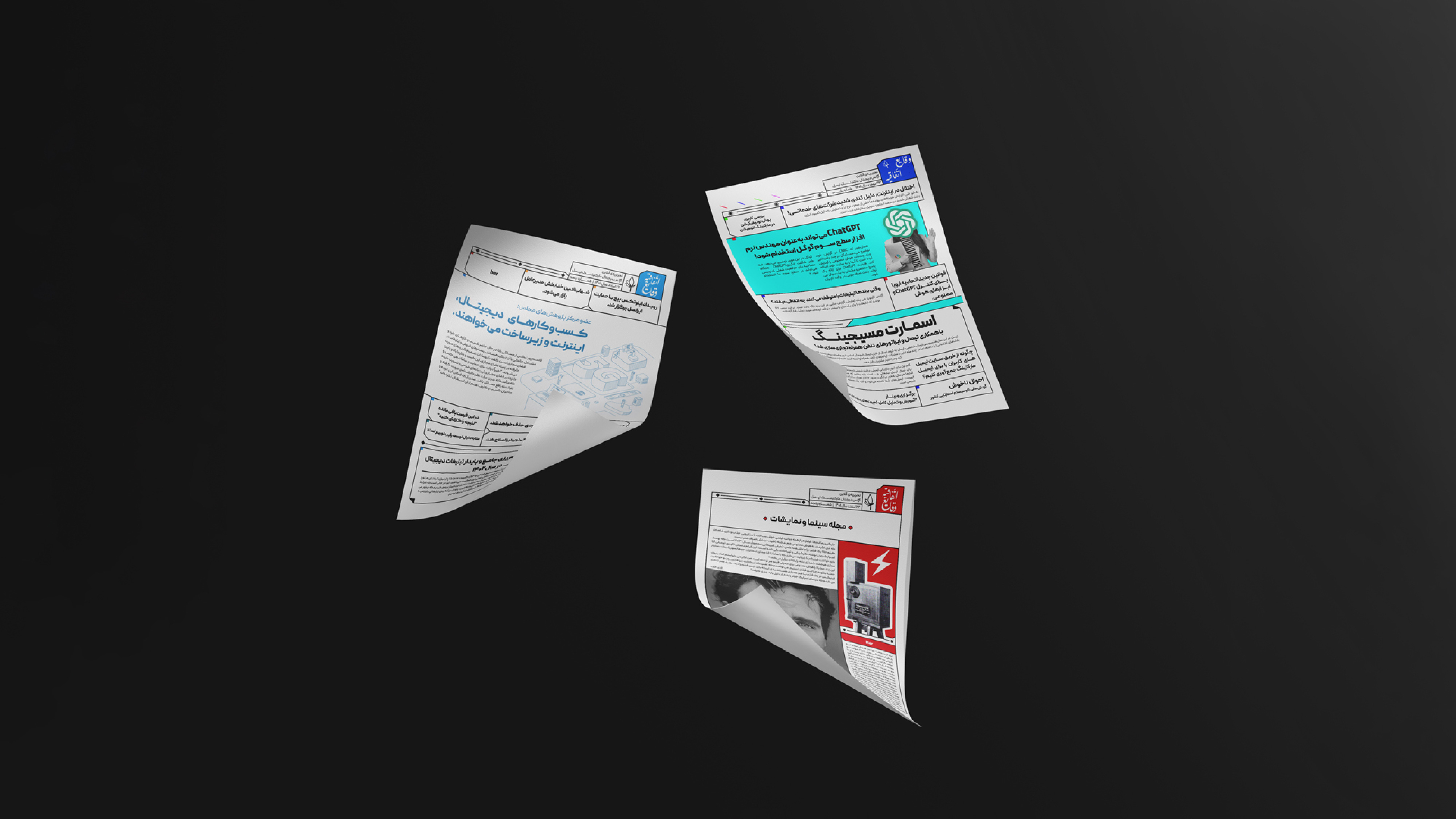 Woman works on the presentation slides on their laptop.